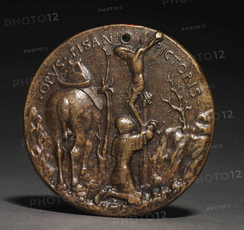 Portrait Medal of Domenico Novello Malatesta (reverse), c. 1445. Pisanello (Italian, Ferrara, c. 1395-1455). Bronze; diameter: 8.3 cm (3 1/4 in.).