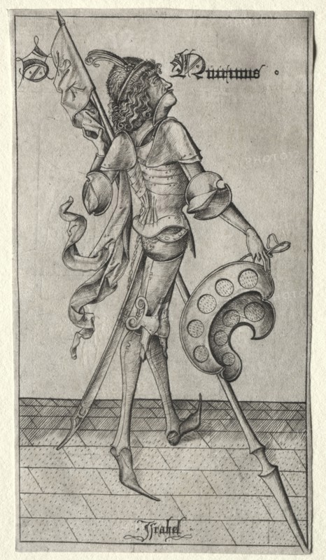 St. Quirinus. Israhel van Meckenem (German, c. 1440-1503). Engraving