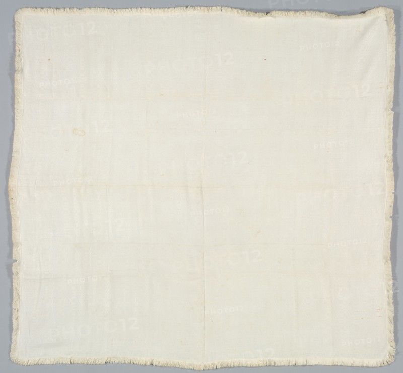 Tablecloth, c. 1800. America, Connecticut, early 19th Century. Linen; average: 185.4 x 167.6 cm (73 x 66 in.).