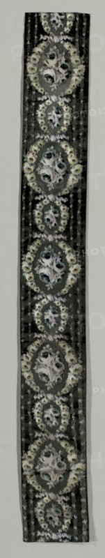 Velourau Sable, late 19th - early 20th century. France, Germany, Switzerland, America?, late 19th - early 20th century. Velvet weave, silk; overall: 150.3 x 18.4 cm (59 3/16 x 7 1/4 in.)