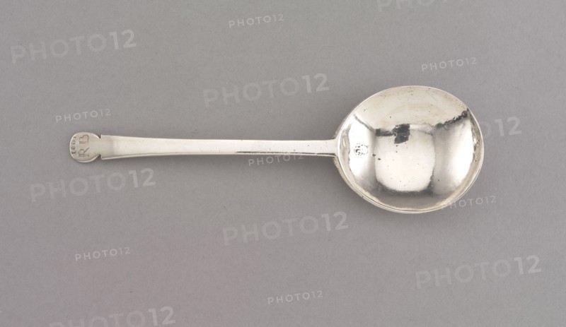 Spoon, 1661. John Hull (American, 1624-1683), Robert Sanderson (American, 1609-1693). Silver; overall: 15.9 x 4.9 cm (6 1/4 x 1 15/16 in.).