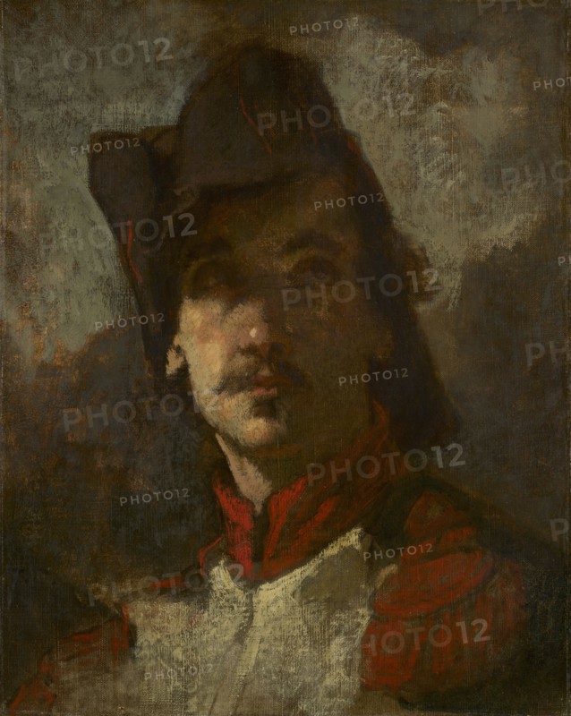 A Volunteer of 1792, 1848. Thomas Couture (French, 1815-1879). Oil on fabric; unframed: 50.8 x 40.5 cm (20 x 15 15/16 in.)