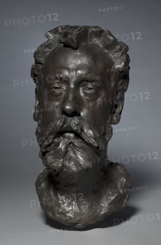 Portrait of William E. Henley, 1882. Auguste Rodin (French, 1840-1917). Bronze; overall: 42.5 x 22.2 x 28.8 cm (16 3/4 x 8 3/4 x 11 5/16 in.).