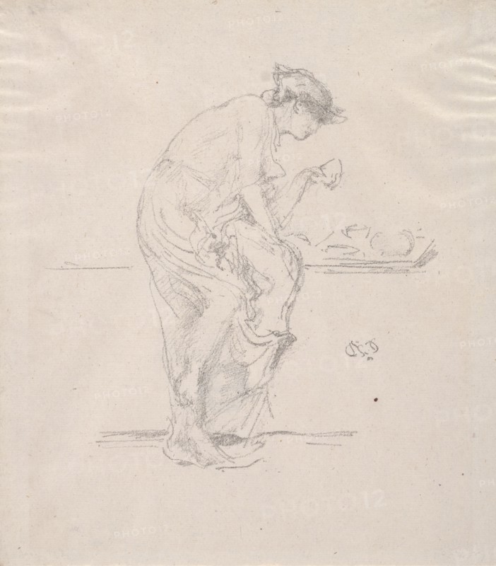 The Horoscope, 1890. James McNeill Whistler (American, 1834-1903). Lithograph