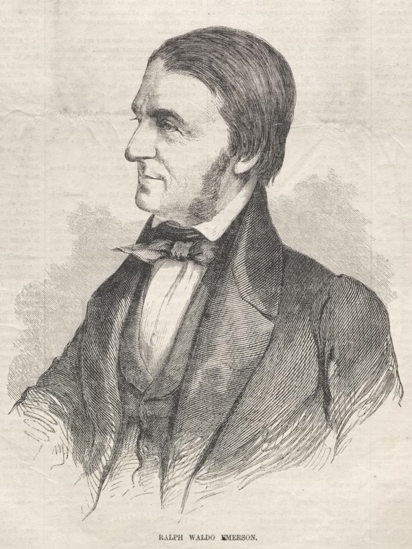 Ralph Waldo Emerson, 1859. Winslow Homer (American, 1836-1910). Wood engraving
