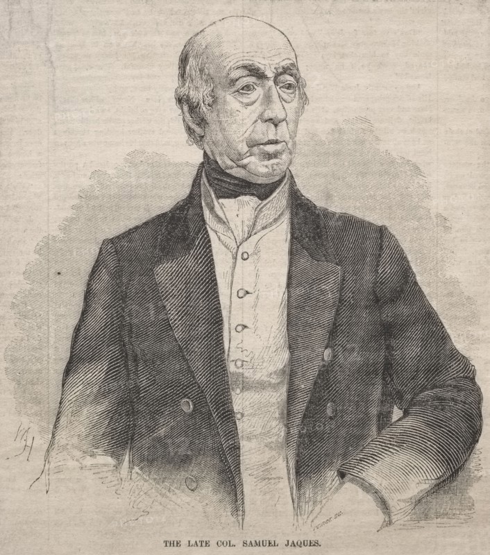The Late Col. Samuel Jaques, 1859. Winslow Homer (American, 1836-1910). Wood engraving