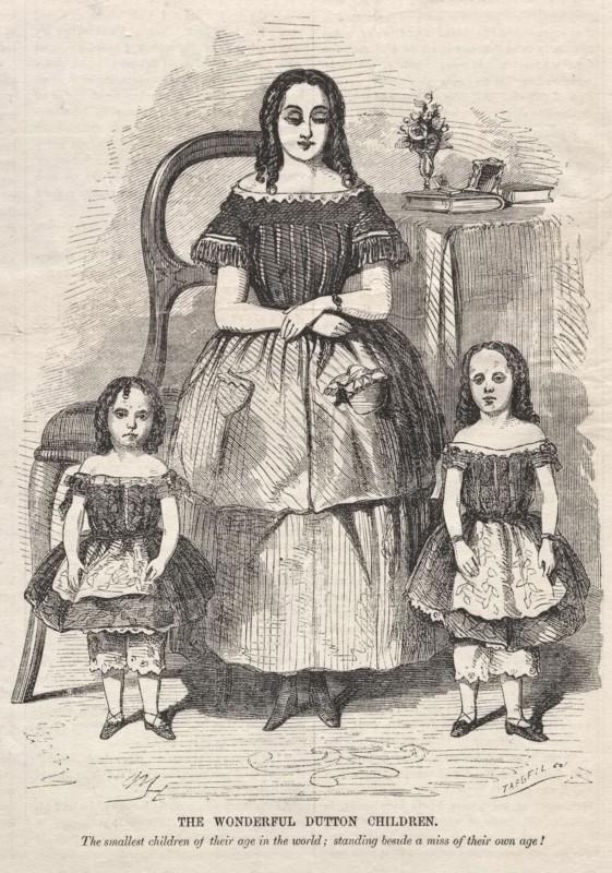 The Wonderful Dutton Children, 1859. Winslow Homer (American, 1836-1910). Wood engraving