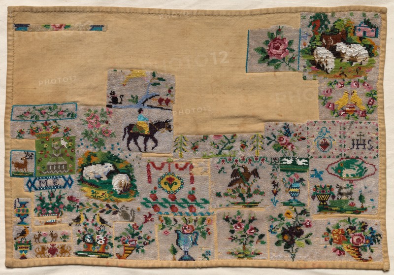 Sampler, 1800s. Mexico, 19th century. Embroidery ; average: 26 x 38.1 cm (10 1/4 x 15 in.).