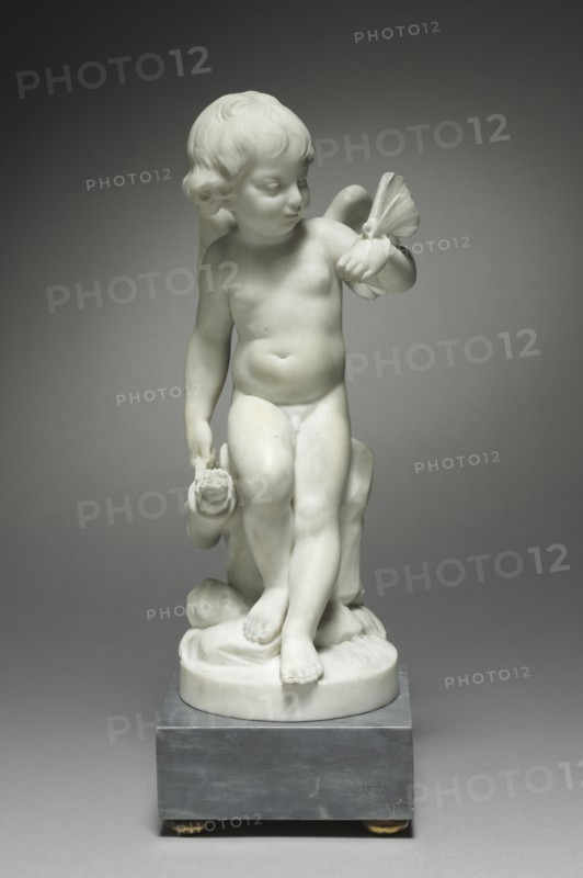 Fickle Love, 1800s. After Augustin Pajou (French, 1730-1809). Marble; without base: 25.9 x 10.5 x 10.9 cm (10 3/16 x 4 1/8 x 4 5/16 in.).
