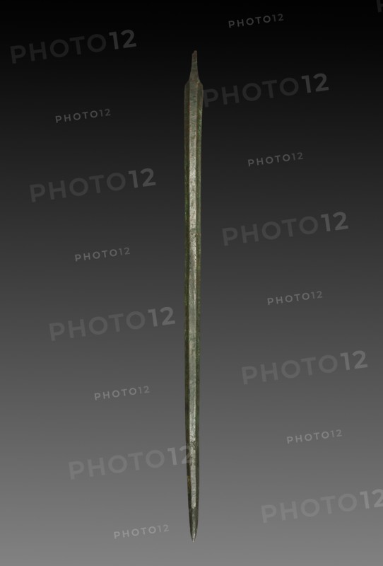 Sword Blade, 2nd-1st Millenium BC. Iran, Luristan (?), 2nd-1st Millenium BC. Bronze; overall: 82.4 cm (32 7/16 in.).