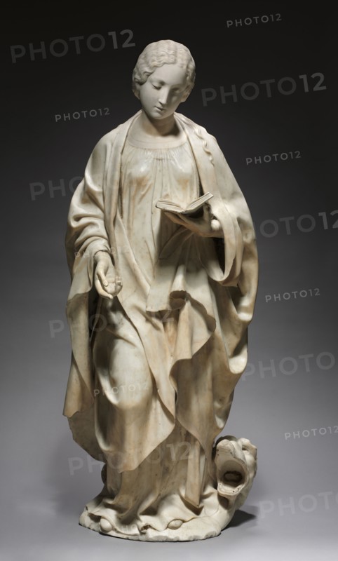 Saint Margaret, c. 1520-1530. Antonello Gaggini (Italian, 1478-1536). Marble; overall: 139.7 x 54.6 x 18.2 cm (55 x 21 1/2 x 7 3/16 in.).