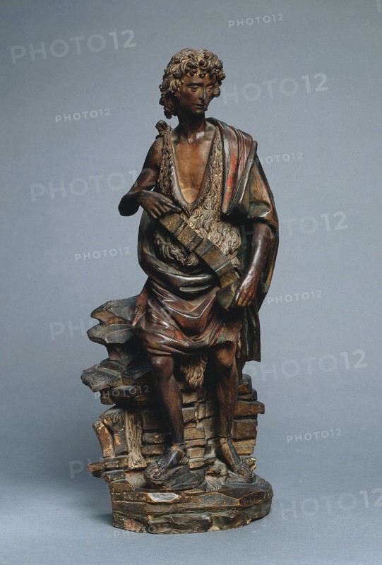Saint John the Baptist, c. 1500-1525. Master of the Saint John Statuettes (Italian). Terracotta with traces of polychromy; overall: 72.1 x 33 x 24 cm (28 3/8 x 13 x 9 7/16 in.).