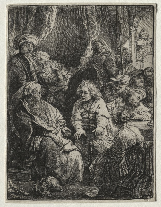 Joseph Telling his Dreams, 1638. Rembrandt van Rijn (Dutch, 1606-1669). Etching with drypoint; sheet: 11.1 x 8.5 cm (4 3/8 x 3 3/8 in.); platemark: 10.9 x 8.3 cm (4 5/16 x 3 1/4 in.)