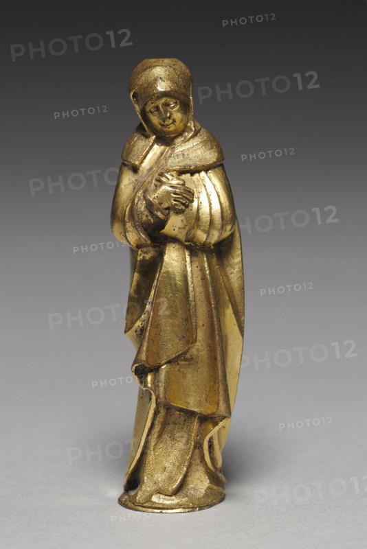 Mourning Virgin, late 1400s. Germany, Franconia, late 15th century. Gilt bronze; overall: 10.2 cm (4 in.)
