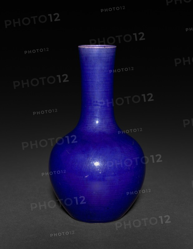 Bottle-Shaped Vase, 1736-1795. China, Qing dynasty (1644-1912), Qianlong reign (1735-1795). Porcelain; overall: 14.5 cm (5 11/16 in.).