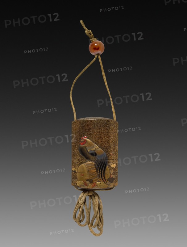 Inro, c. 1785. Japan, Edo Period (1615-1868). Lacquer; overall: 8.6 cm (3 3/8 in.).