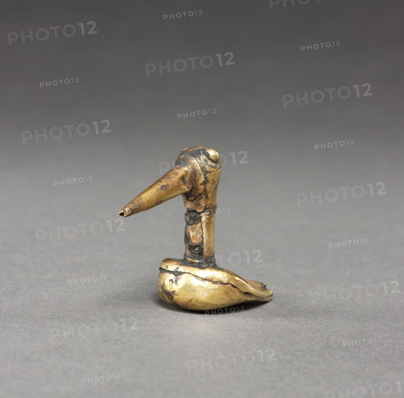 Bird, 1200s-1400s. Peru, North Coast, Chimu Culture, 13th-15th century. Bronze; overall: 3.9 x 2.3 x 5 cm (1 9/16 x 7/8 x 1 15/16 in.).