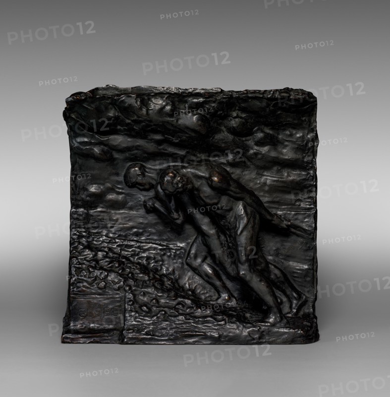 The Soil, c. 1890 - 1900. Constantin Meunier (Belgian, 1831-1905). Bronze; overall: 44.5 x 45.8 x 12.8 cm (17 1/2 x 18 1/16 x 5 1/16 in.)