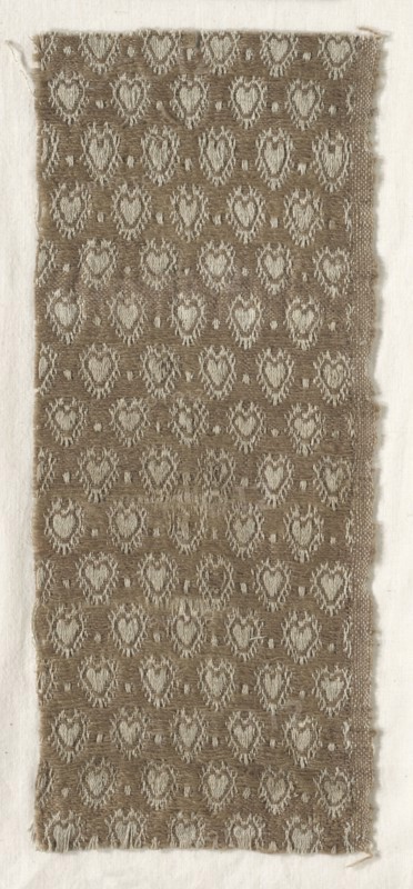 Wool and Linen Compound Textile, 17th century. Spain, 17th century. Natural linen on woolen ground; average: 30.5 x 12.7 cm (12 x 5 in.).
