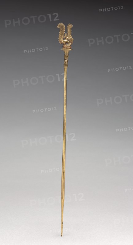 Lime Dipper, c. 1-800. Colombia, Calima region, Yotoco style, 1st-9th Century. Gold