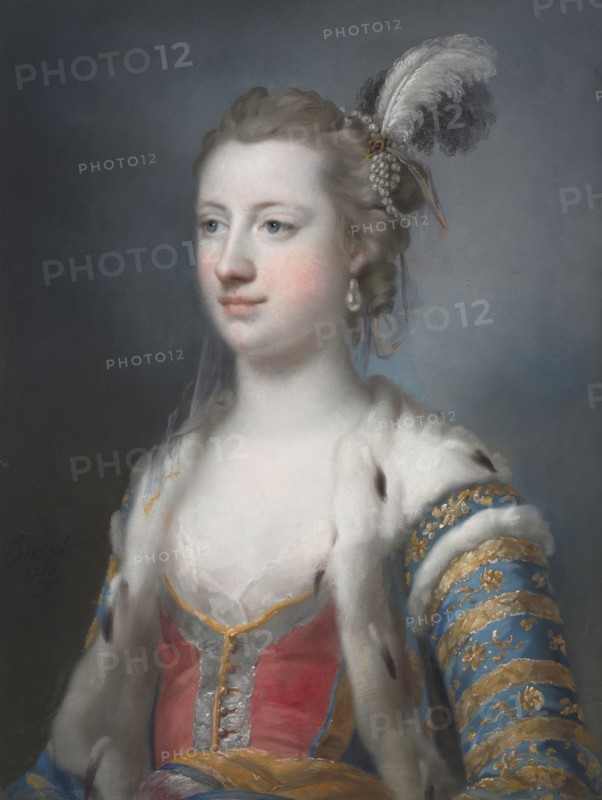 The Right Honorable Lady Mary Radcliffe (1732-1798), Wife of Francis Eyre, Esq., 1755. Francis Cotes (British, 1726-1770). Pastel on laid paper lined with canvas; image: 60.7 x 45.7 cm (23 7/8 x 18 in.).