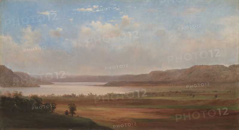 View of Lake Pepin, Minnesota, 1862. Robert S. Duncanson (American, 1821-1872). Oil on canvas; framed: 38.5 x 63 x 6.5 cm (15 3/16 x 24 13/16 x 2 9/16 in.); unframed: 30.2 x 54.5 cm (11 7/8 x 21 7/16 in.).
