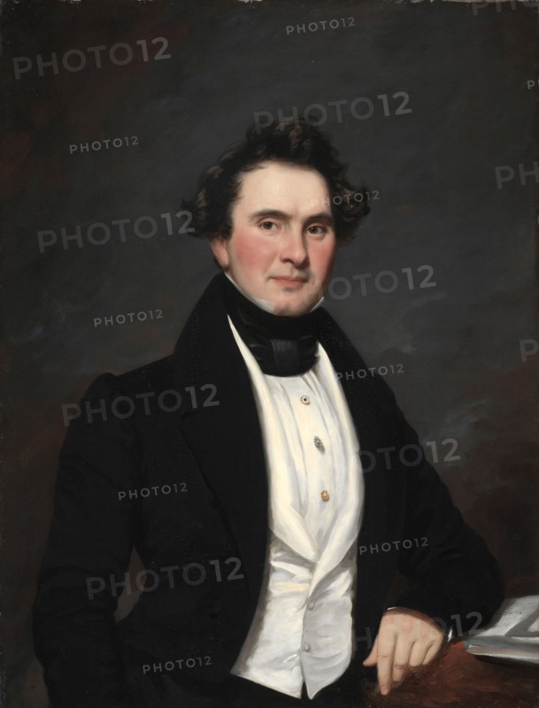 Portrait of a Man, 1832. Samuel Lovett Waldo (American, 1783-1861), and William Jewett (American, 1789/90-1874). Oil on wood; unframed: 91.4 x 69.7 cm (36 x 27 7/16 in.).