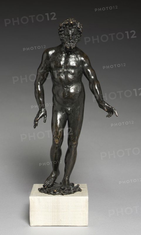 Standing Figure of a Man, c. 1500. Circle of Francesco di Giorgio Martini (Italian, 1439-1501). Bronze; overall: 31 x 16.5 x 8 cm (12 3/16 x 6 1/2 x 3 1/8 in.).