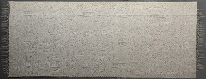 Altar Cloth, c. 1350. Germany, Altenberg on the Lahn, Premonstratensian Convent, 14th century. Embroidery: linen; overall: 154.3 x 374.5 cm (60 3/4 x 147 7/16 in.)