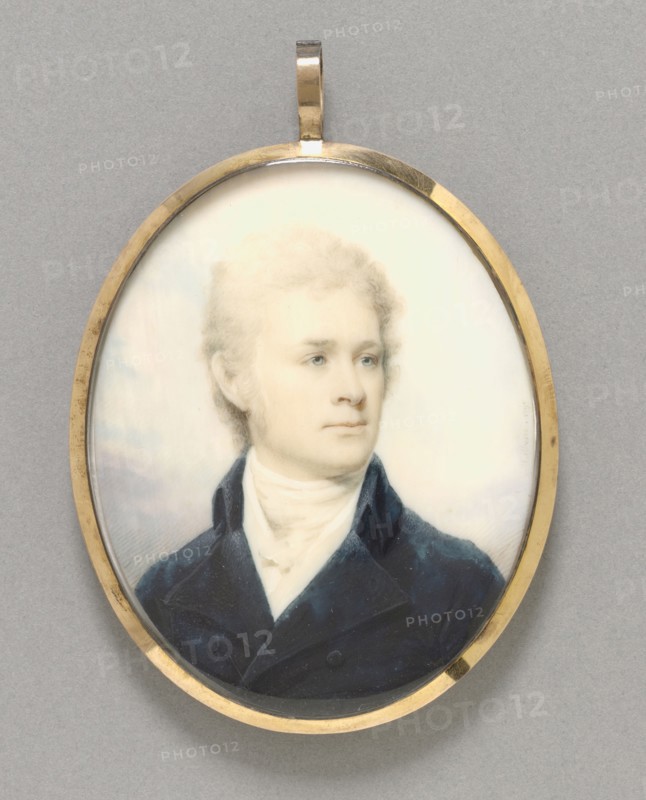 James Alexander Ross Cuthbert, 1799. Edward Greene Malbone (American, 1777-1807). Watercolor on ivory; framed: 7.7 x 6.5 cm (3 1/16 x 2 9/16 in.); unframed: 7.3 x 5.9 cm (2 7/8 x 2 5/16 in.).
