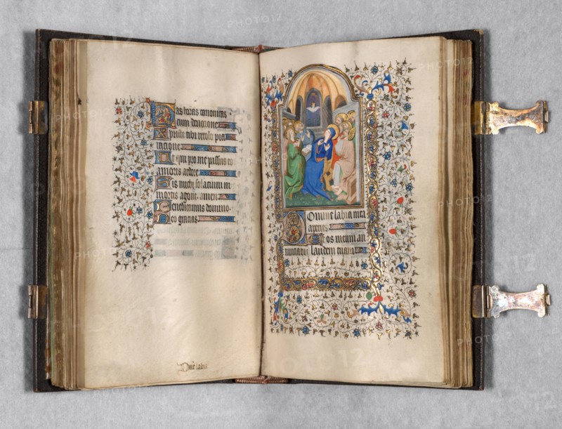 Book of Hours (Use of Paris): Fol. 108r, The Pentecost, c. 1420. Possibly studio or workshop of The Bedford Master (French, Paris, active c. 1405-30). Ink, tempera, and gold on vellum; codex: 18.4 x 13.3 cm (7 1/4 x 5 1/4 in.).
