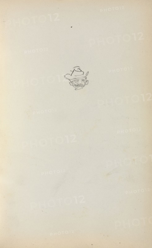 Italian Sketchbook: Head of a Man (page 223), 1898-1899. Maurice Prendergast (American, 1858-1924). Pencil; sheet: 16.7 x 10.8 cm (6 9/16 x 4 1/4 in.).