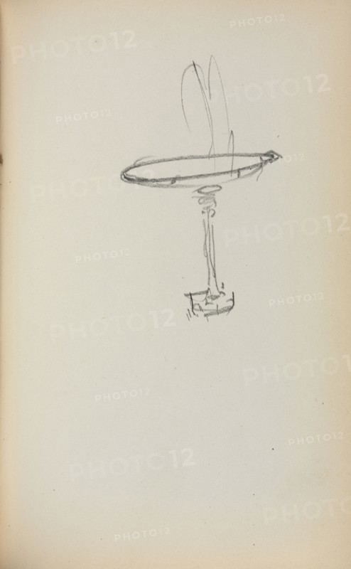 Italian Sketchbook: Fountain (page 145), 1898-1899. Maurice Prendergast (American, 1858-1924). Pencil; sheet: 16.7 x 10.8 cm (6 9/16 x 4 1/4 in.).