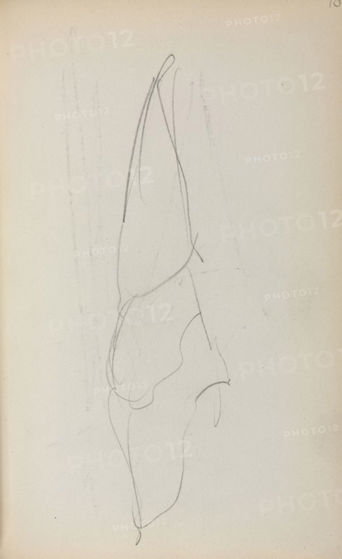 Italian Sketchbook; Sail (page 70), 1898-1899. Maurice Prendergast (American, 1858-1924). Pencil; sheet: 16.7 x 10.8 cm (6 9/16 x 4 1/4 in.).
