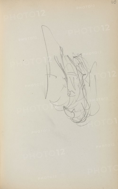 Italian Sketchbook: Gondola (page 110), 1898-1899. Maurice Prendergast (American, 1858-1924). Pencil; sheet: 16.7 x 10.8 cm (6 9/16 x 4 1/4 in.).