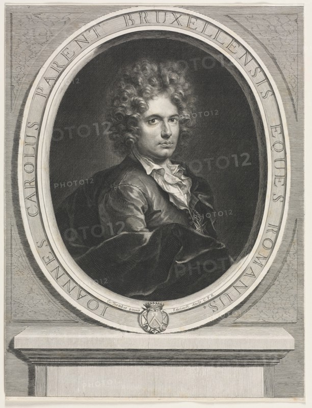 Jean Charles Parent. Gerard Edelinck (French, 1640-1707). Engraving
