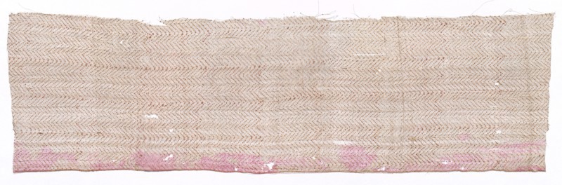Fragment, 1500s - 1600s. India, Mughal Period, 16th - 17th century. Block printed cotton; overall: 39.1 x 11.5 cm (15 3/8 x 4 1/2 in.)