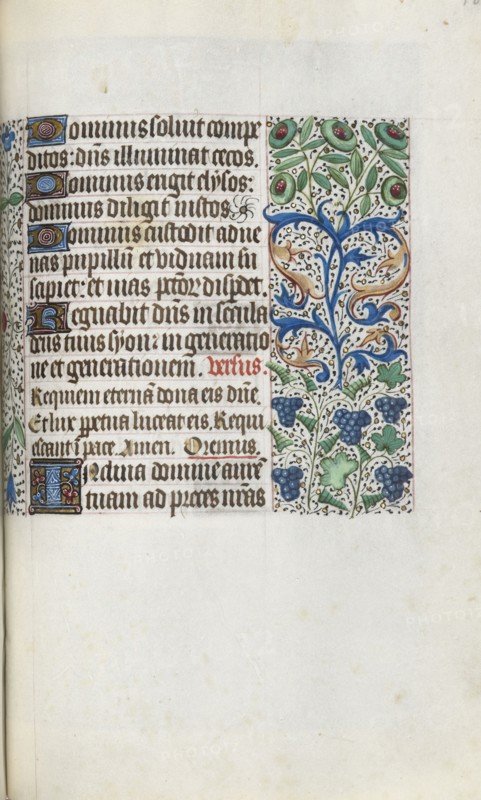 Book of Hours (Use of Rouen): fol. 109r, c. 1470. Master of the Geneva Latini (French, active Rouen, 1460-80). Ink, tempera, and gold on vellum; codex: 19.5 x 13.1 cm (7 11/16 x 5 3/16 in.)
