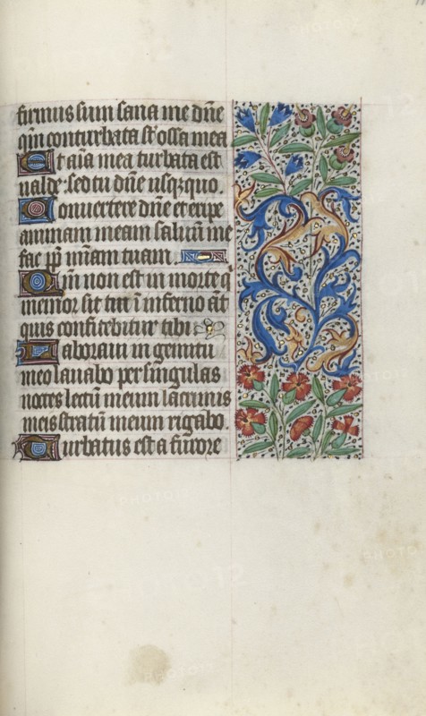 Book of Hours (Use of Rouen): fol. 112r, c. 1470. Master of the Geneva Latini (French, active Rouen, 1460-80). Ink, tempera, and gold on vellum; codex: 19.5 x 13.1 cm (7 11/16 x 5 3/16 in.).