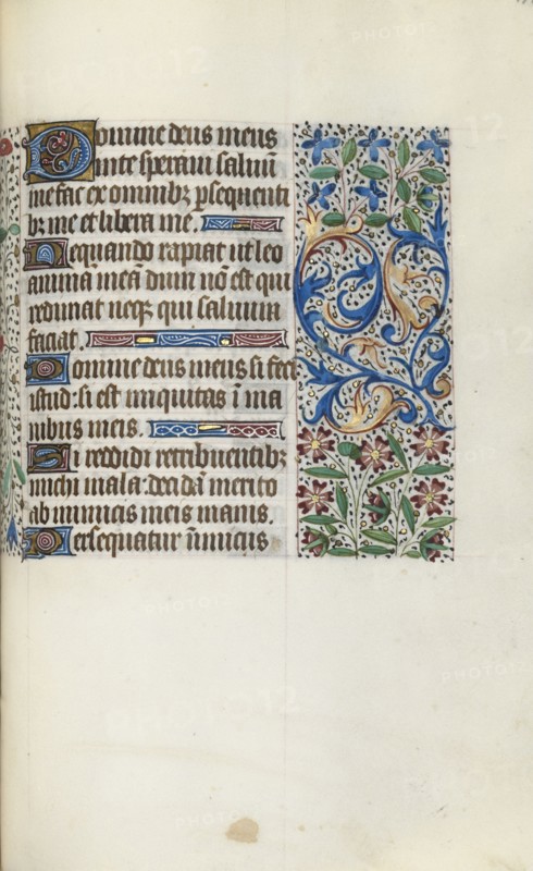 Book of Hours (Use of Rouen): fol. 113r, c. 1470. Master of the Geneva Latini (French, active Rouen, 1460-80). Ink, tempera, and gold on vellum; codex: 19.5 x 13.1 cm (7 11/16 x 5 3/16 in.).