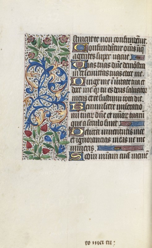 Book of Hours (Use of Rouen): fol. 118v, c. 1470. Master of the Geneva Latini (French, active Rouen, 1460-80). Ink, tempera, and gold on vellum; codex: 19.5 x 13.1 cm (7 11/16 x 5 3/16 in.).