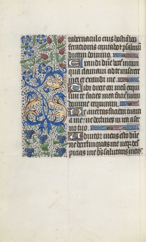 Book of Hours (Use of Rouen): fol. 121v, c. 1470. Master of the Geneva Latini (French, active Rouen, 1460-80). Ink, tempera, and gold on vellum; codex: 19.5 x 13.1 cm (7 11/16 x 5 3/16 in.)