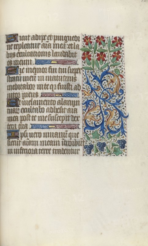 Book of Hours (Use of Rouen): fol. 138r, c. 1470. Master of the Geneva Latini (French, active Rouen, 1460-80). Ink, tempera, and gold on vellum; codex: 19.5 x 13.1 cm (7 11/16 x 5 3/16 in.)