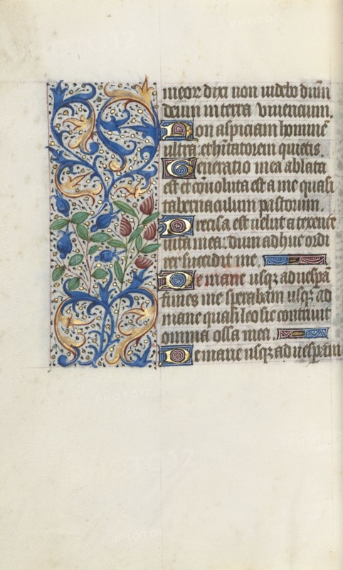 Book of Hours (Use of Rouen): fol. 139v, c. 1470. Master of the Geneva Latini (French, active Rouen, 1460-80). Ink, tempera, and gold on vellum; codex: 19.5 x 13.1 cm (7 11/16 x 5 3/16 in.)