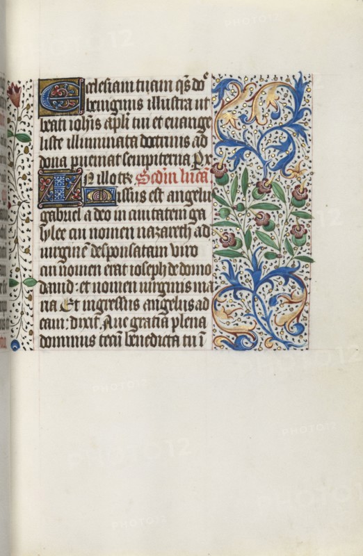Book of Hours (Use of Rouen): fol. 141r, c. 1470. Master of the Geneva Latini (French, active Rouen, 1460-80). Ink, tempera, and gold on vellum; codex: 19.5 x 13.1 cm (7 11/16 x 5 3/16 in.)