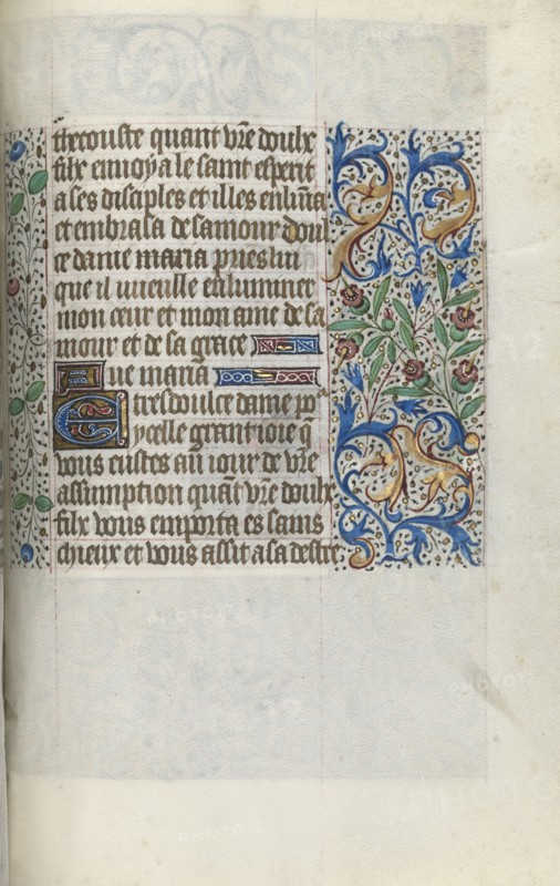 Book of Hours (Use of Rouen): fol. 151r, c. 1470. Master of the Geneva Latini (French, active Rouen, 1460-80). Ink, tempera, and gold on vellum; codex: 19.5 x 13.1 cm (7 11/16 x 5 3/16 in.).