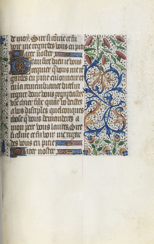 Book of Hours (Use of Rouen): fol. 153r, c. 1470. Master of the Geneva Latini (French, active Rouen, 1460-80). Ink, tempera, and gold on vellum; codex: 19.5 x 13.1 cm (7 11/16 x 5 3/16 in.)