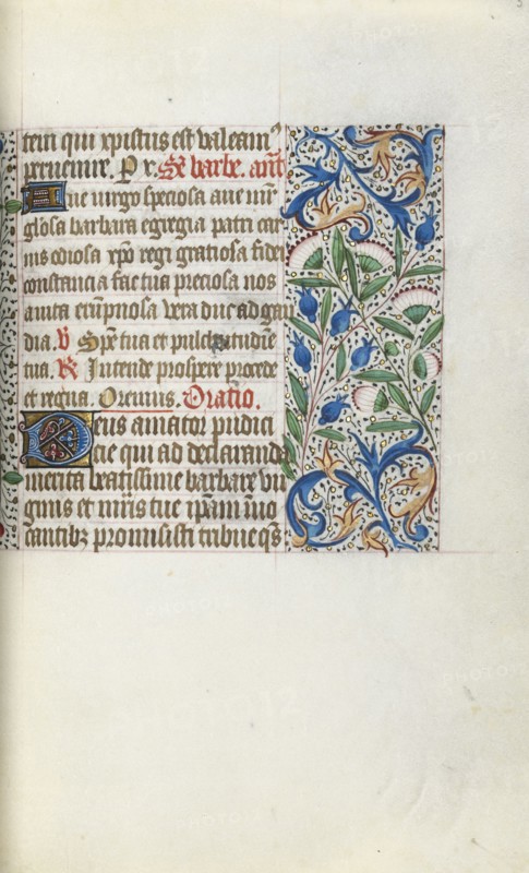 Book of Hours (Use of Rouen): fol. 54r, c. 1470. Master of the Geneva Latini (French, active Rouen, 1460-80). Ink, tempera, and gold on vellum; codex: 19.5 x 13.1 cm (7 11/16 x 5 3/16 in.).