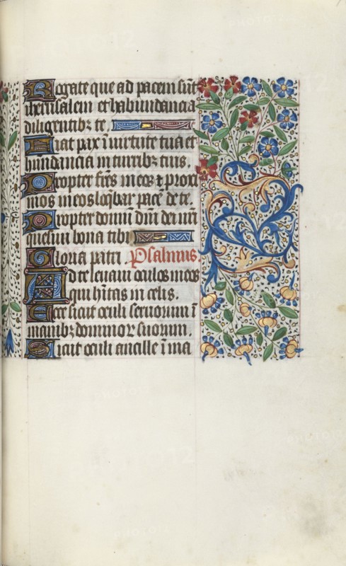 Book of Hours (Use of Rouen): fol. 70r, c. 1470. Master of the Geneva Latini (French, active Rouen, 1460-80). Ink, tempera, and gold on vellum; codex: 19.5 x 13.1 cm (7 11/16 x 5 3/16 in.)