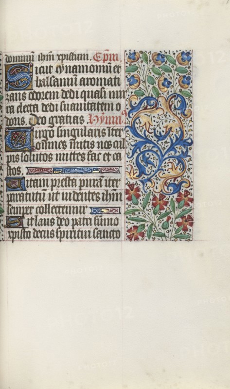 Book of Hours (Use of Rouen): fol. 78r, c. 1470. Master of the Geneva Latini (French, active Rouen, 1460-80). Ink, tempera, and gold on vellum; codex: 19.5 x 13.1 cm (7 11/16 x 5 3/16 in.)